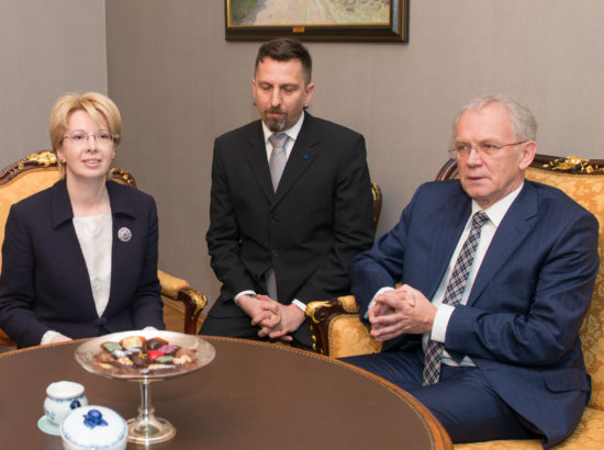 Läti Saeima spiikri Ināra Mūrniece visiit